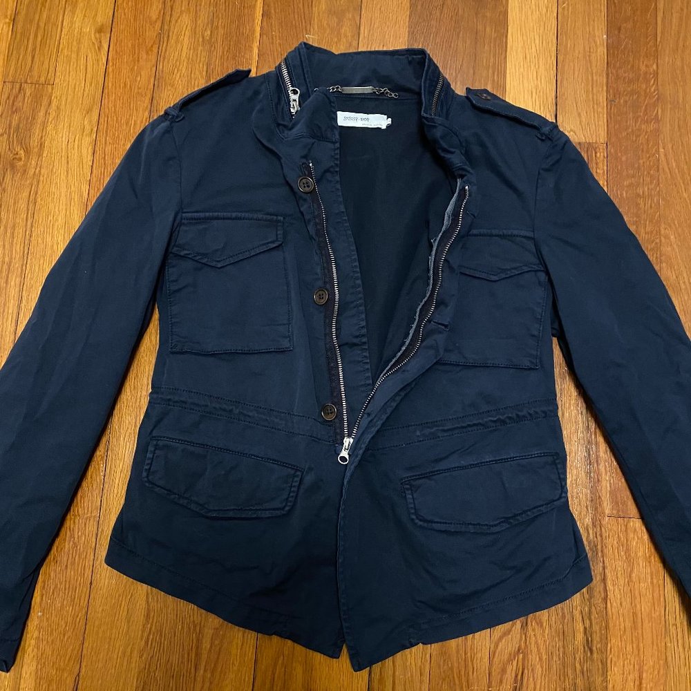 NWOT Sissy-Boy Military Inspired Jacket - Navy